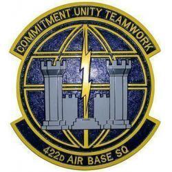 422d Air Base Squadron Plaque