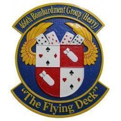 466th Bombardment Group Seal Plaque