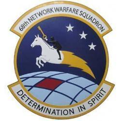 68th Network Warfare Squadron Plaque