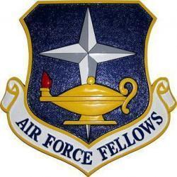 Air Force Fellows Crest Plaque 