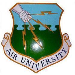 Air University Crest Plaque