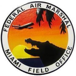 Federal Air Marshal Miami Field Office Seal Plaque 