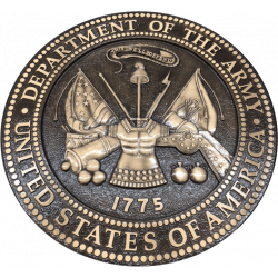 U.S. Army Cast Bronze Plaque