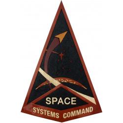 US Space System Command Patch Plaque