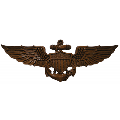 US Naval Aviator Wings Plaque